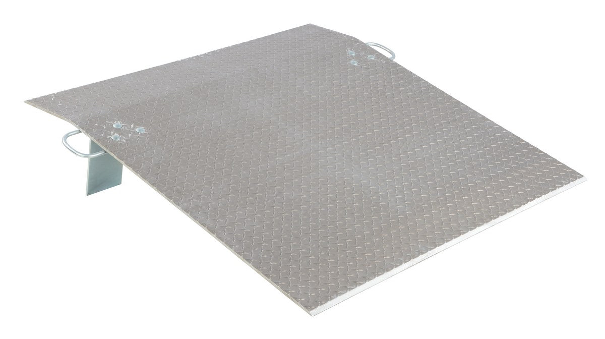 48" x 48" Aluminum Economy Dockplate - 3/8" Thick