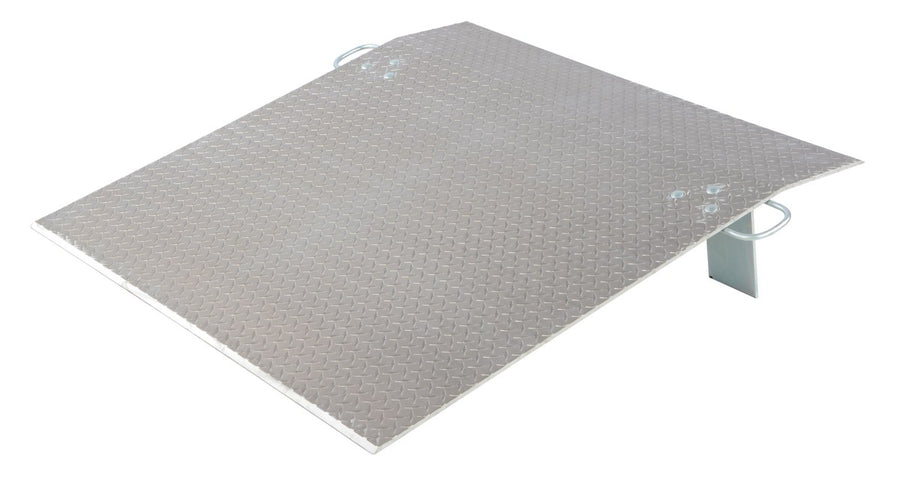 48" x 48" Aluminum Economy Dockplate - 3/8" Thick
