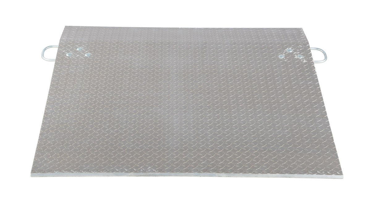 48" x 48" Aluminum Economy Dockplate - 3/8" Thick