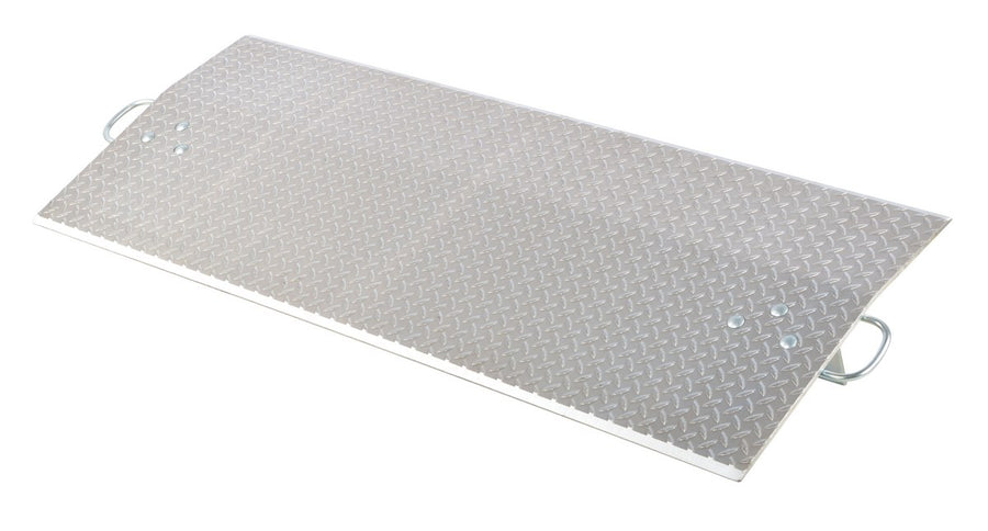 60" x 24" Aluminum Economy Dockplate - 3/8" Thick