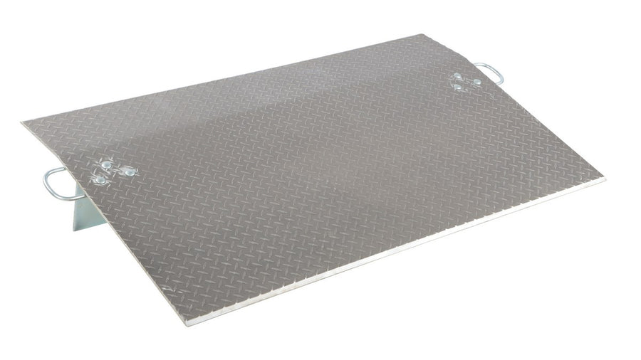 Aluminum Dock Plate 36" x 60" x 9.5", Capacity 4,100 lbs