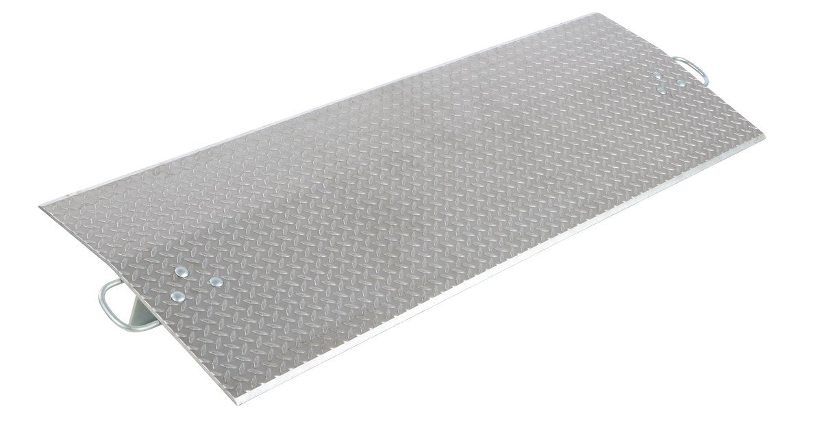 72" x 24" Aluminum Economy Dockplate - 3/8" Thick
