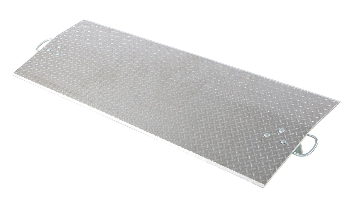 72" x 24" Aluminum Economy Dockplate - 3/8" Thick