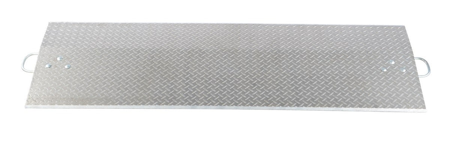 72" x 24" Aluminum Economy Dockplate - 3/8" Thick
