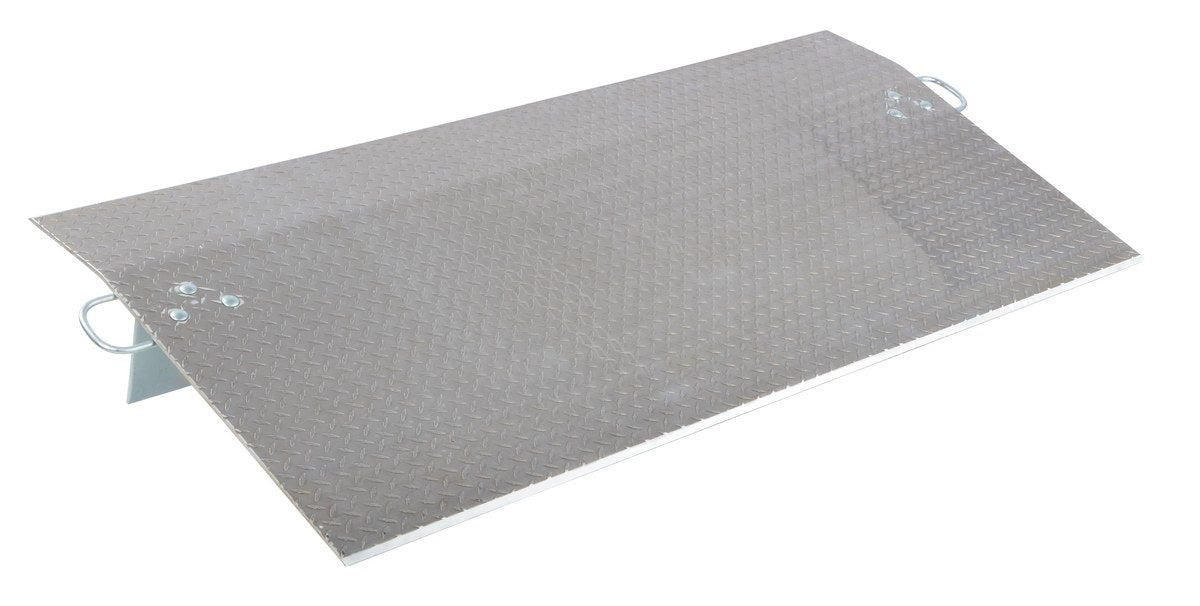 72" x 36" Aluminum Economy Dockplate - 3/8" Thick