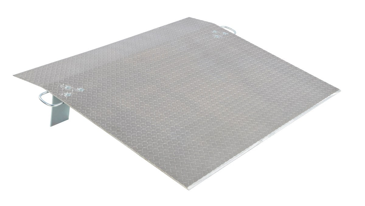 72" x 48" Aluminum Economy Dockplate - 3/8" Thick