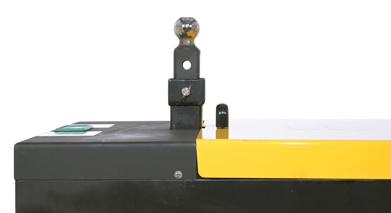 Steel Heavy Duty Electric Powered Tugger 10,000 Lb. Pulling Capacity Yellow