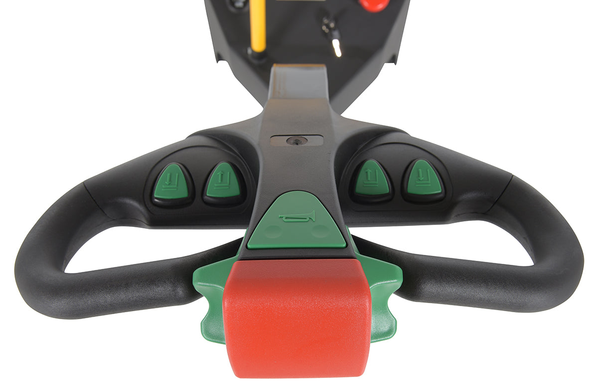 Steel Heavy Duty Electric Powered Tugger 3000 Lb. Pull Capacity Yellow/Black