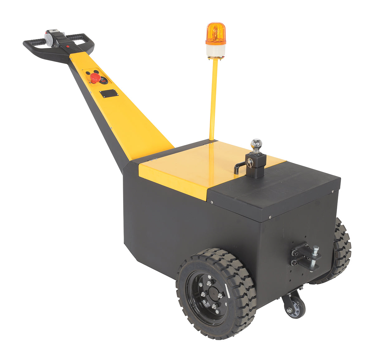Steel Heavy Duty Electric Powered Tugger 7000 Lb. Pull Capacity Yellow/Black