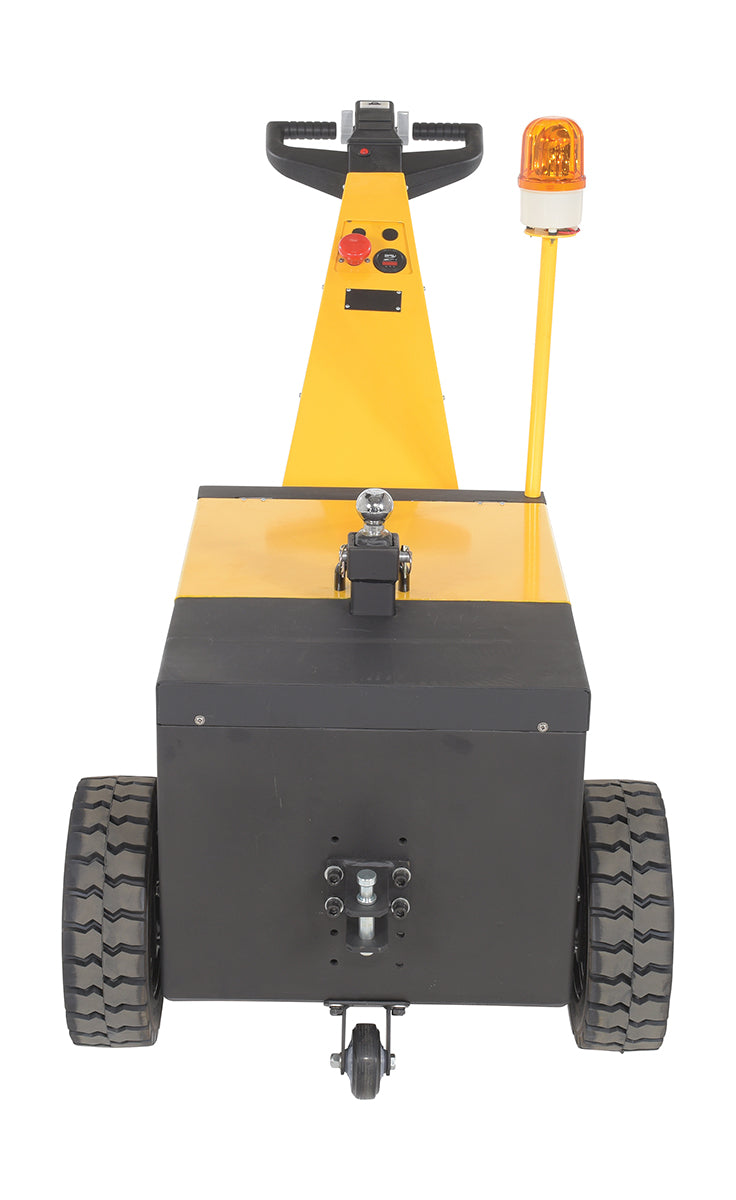 Steel Heavy Duty Electric Powered Tugger 7000 Lb. Pull Capacity Yellow/Black