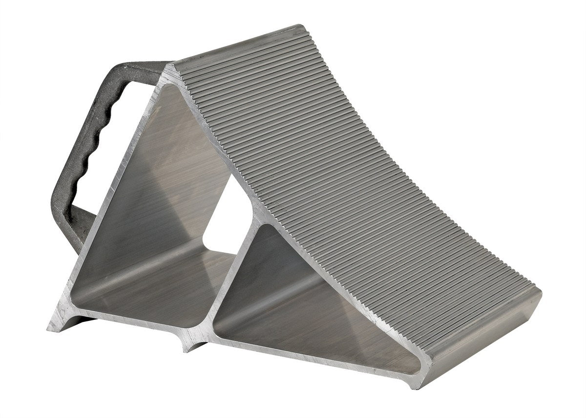 Vestil Aluminum Wheel Chock with Hand Grip