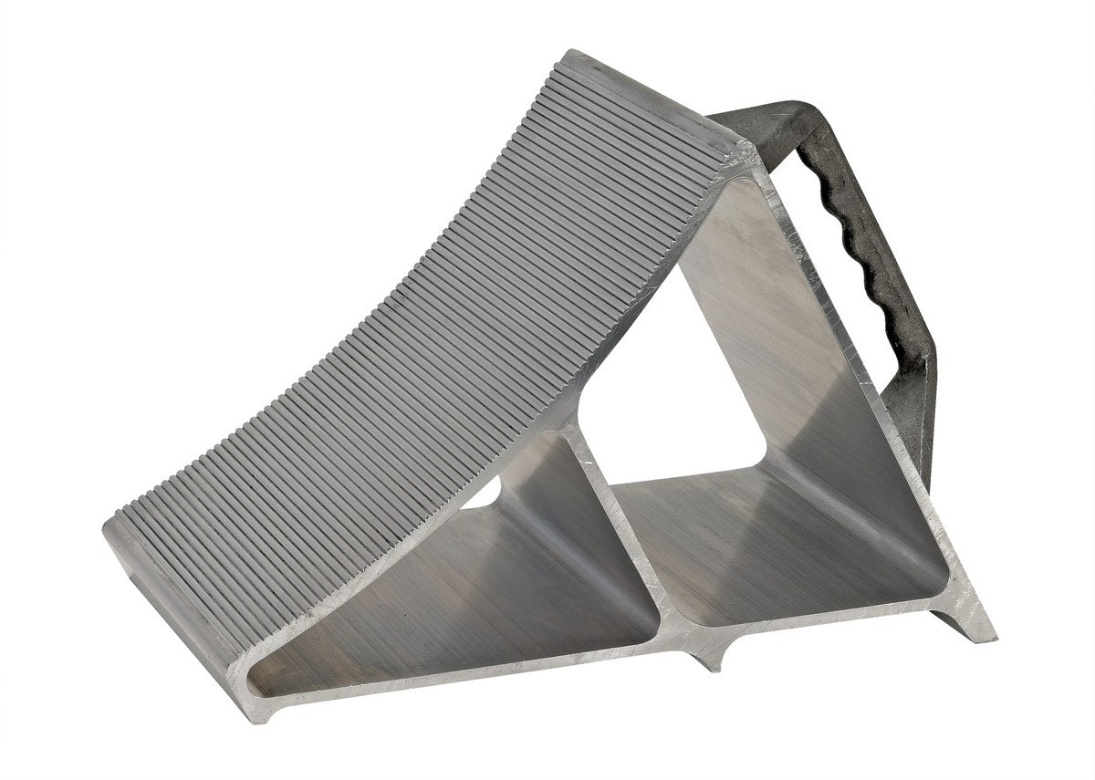 Vestil Aluminum Wheel Chock with Hand Grip