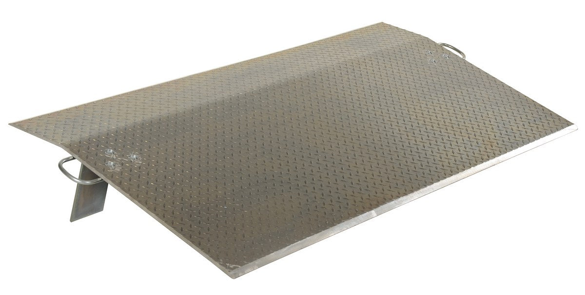 60" x 48" Aluminum Economy Dockplate - 1/2" Thick