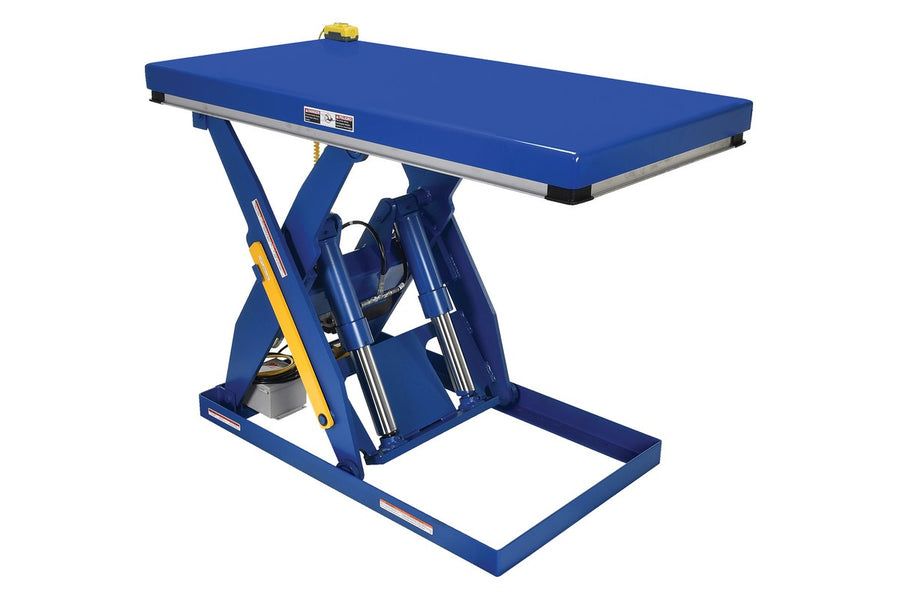 30" x 72" Electric Hydraulic Scissor Lift Table w/ 4,000-lbs Capacity
