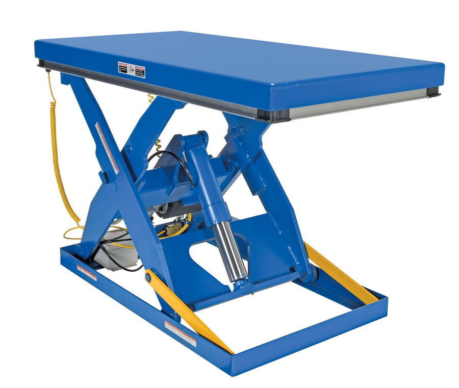 36" x 72" Electric Hydraulic Scissor Lift Table w/ 3,000-lbs Capacity