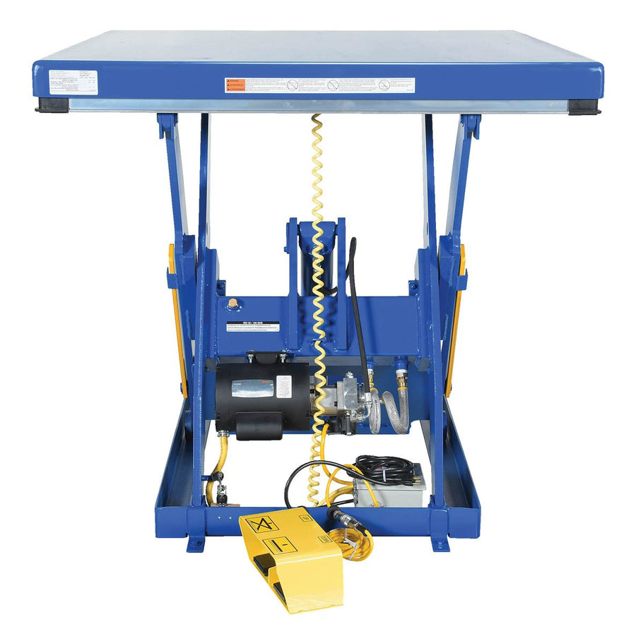 ELECTRIC/HYDRAULIC SCISSOR TABLE W/FOOT