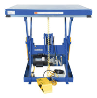 Thumbnail for ELECTRIC/HYDRAULIC SCISSOR TABLE W/FOOT