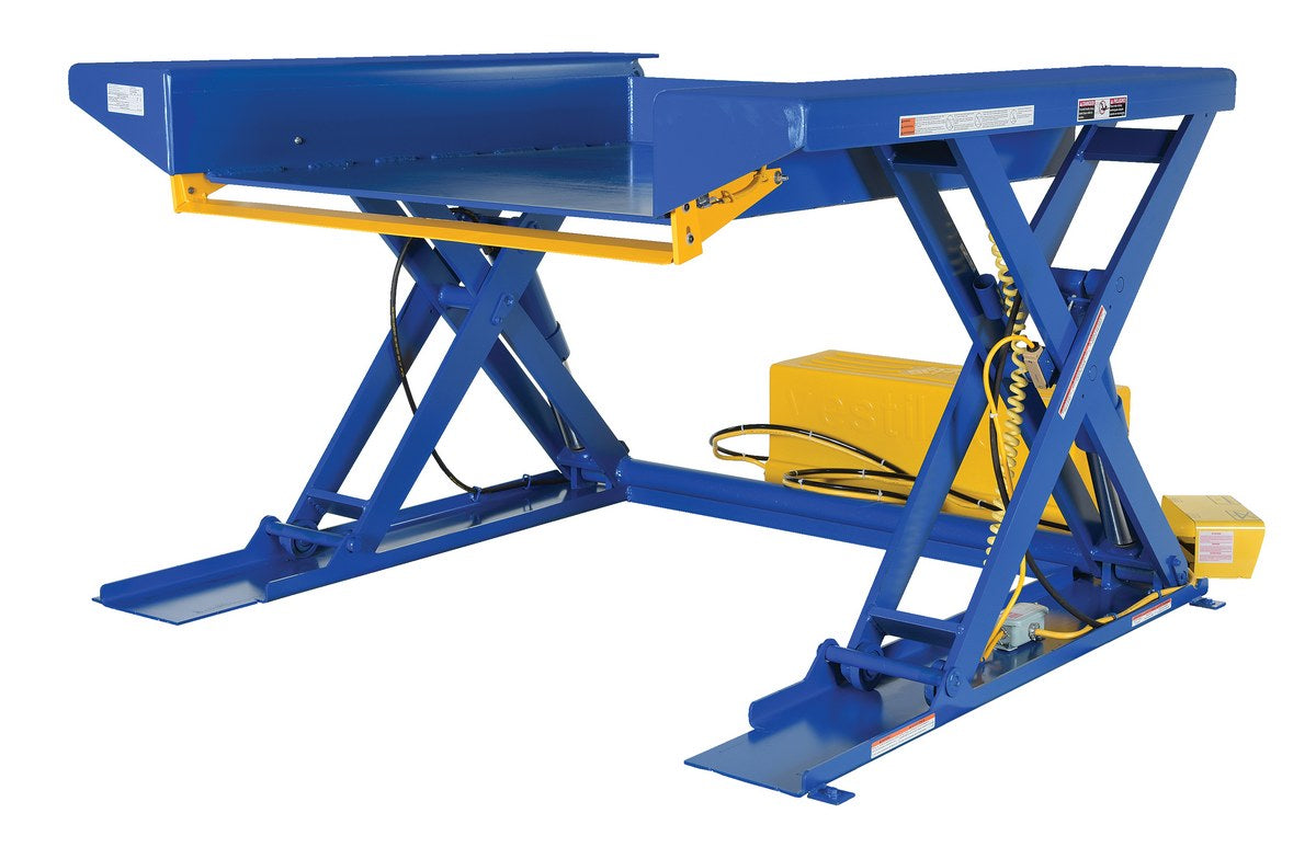 67" x 56" x 8.5" Ground Lift Scissor Table w/ 4,000-lbs Capacity