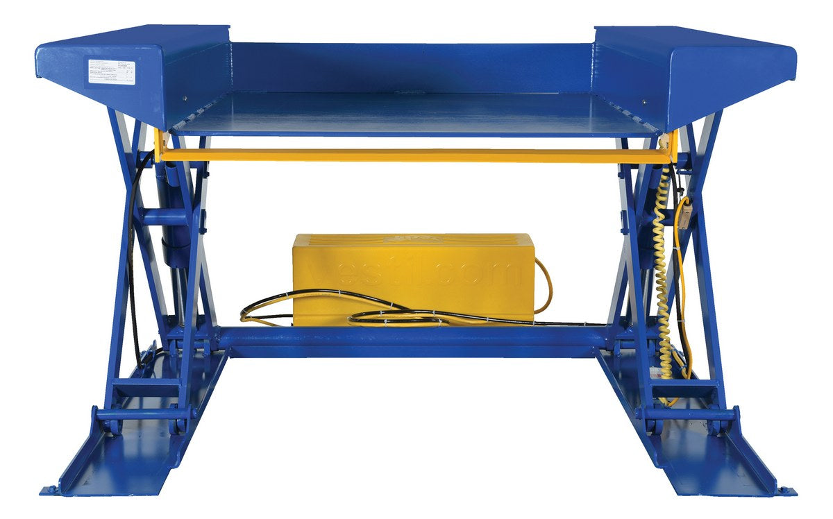 67" x 56" x 8.5" Ground Lift Scissor Table w/ 4,000-lbs Capacity