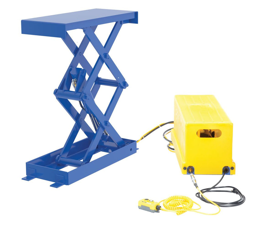 ELECTRIC/HYD SCISSOR TABLE - SHORTY DBL