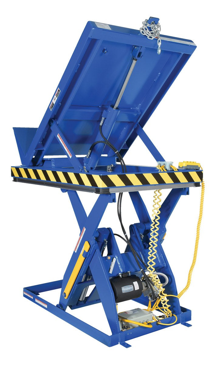 36" x 48" Lift & Tilt Scissor Table w/ 4,000-lbs Capacity
