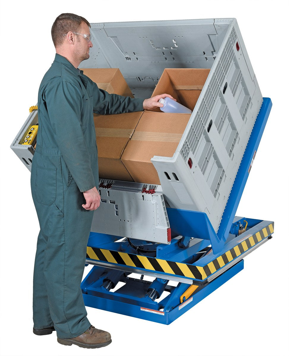 LIFT & END TILT SCISSOR TABLE 4K  48X48