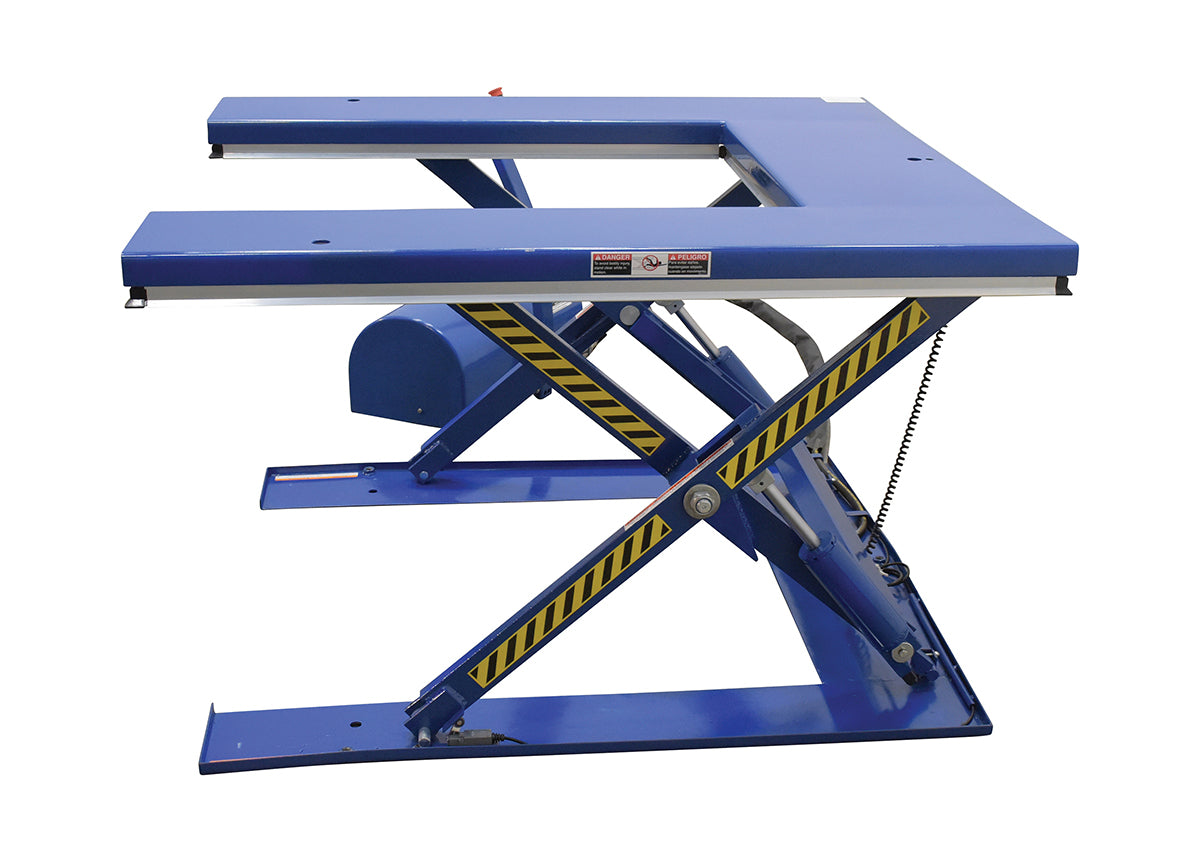 U TYPE ELECTRIC LIFT TABLE 2K CAPACITY