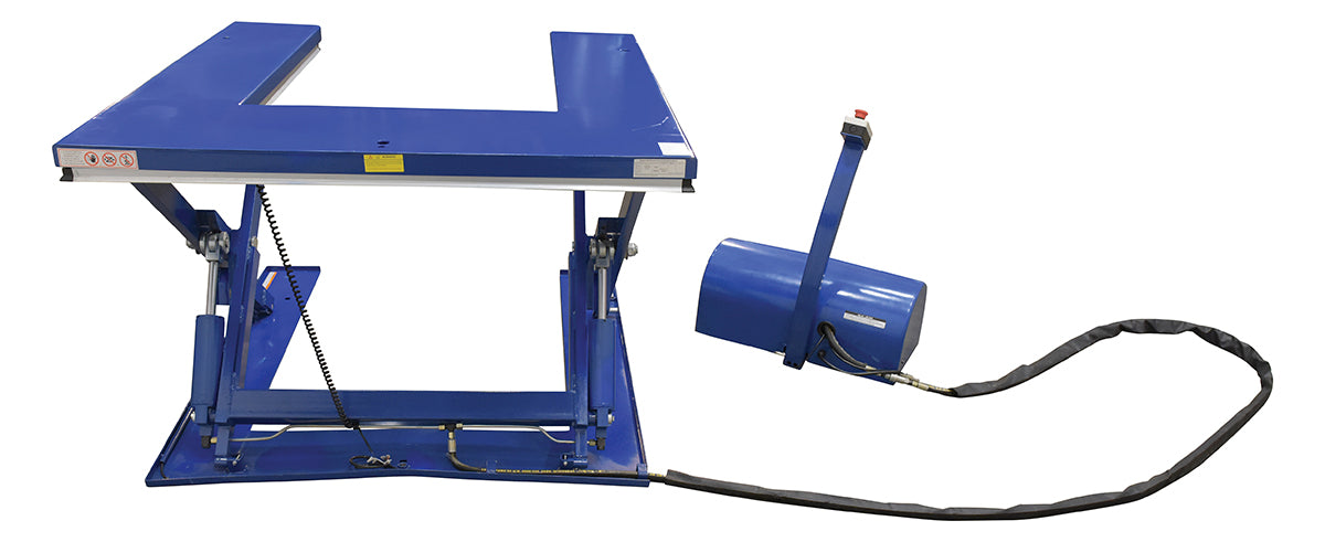 U TYPE ELECTRIC LIFT TABLE 2K CAPACITY