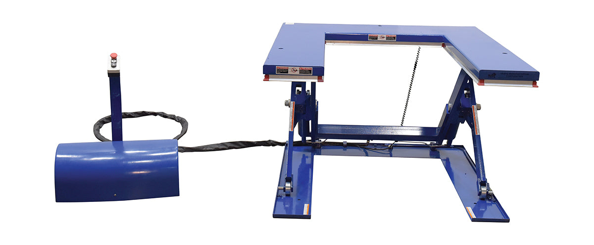 U TYPE ELECTRIC LIFT TABLE 3K CAPACITY