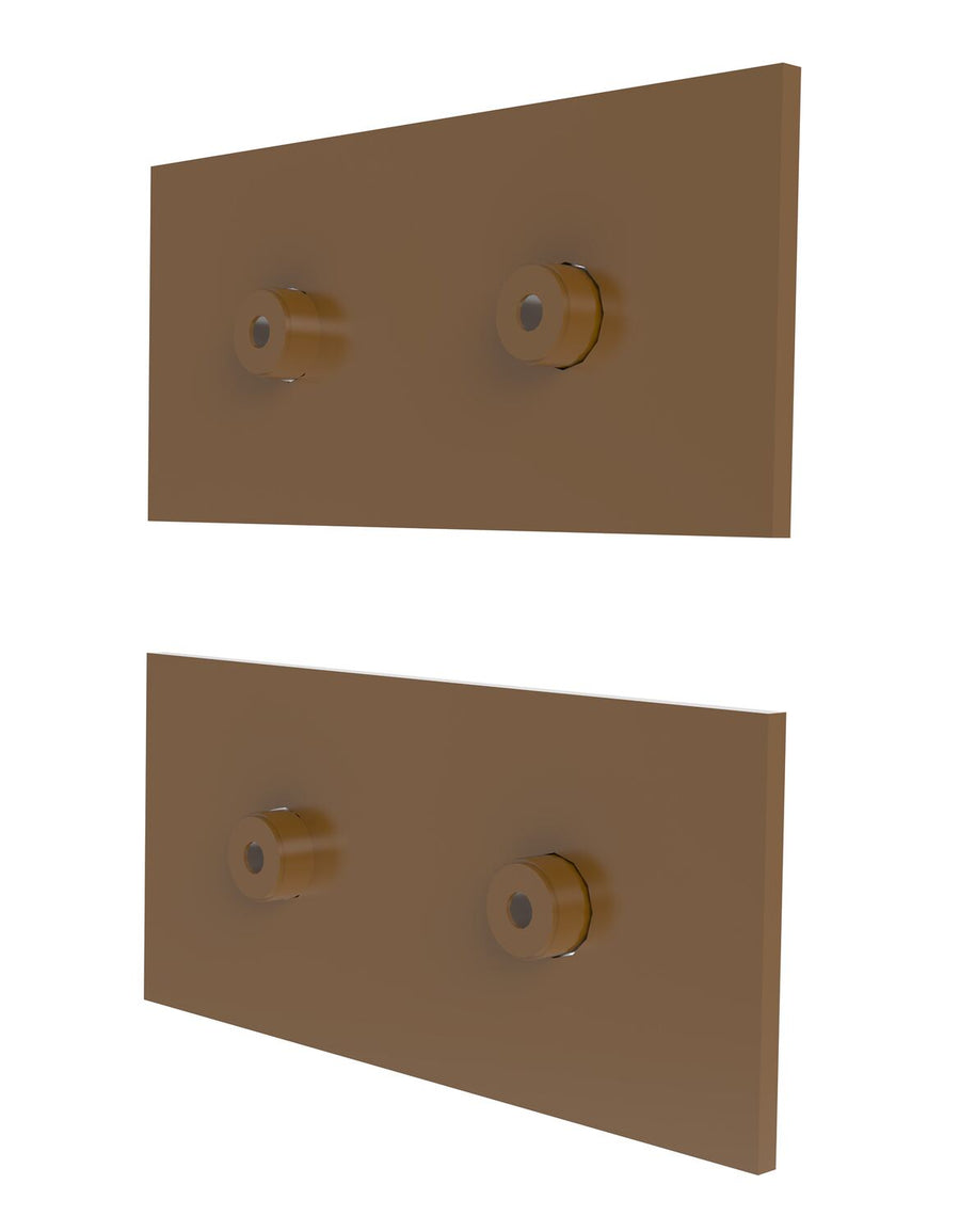 OPTIONAL STEEL FACE FOR BUMPER 8X18X1.75