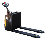 Thumbnail for Steel Electric Pallet Truck with Rider Platform 20 In. x 48 In. 4,500 Lb. Capacity