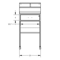 Thumbnail for Industrial Mobile Shop Desk