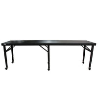 Thumbnail for Mobile Adjustable Height Work Table, 120″W x 28″D