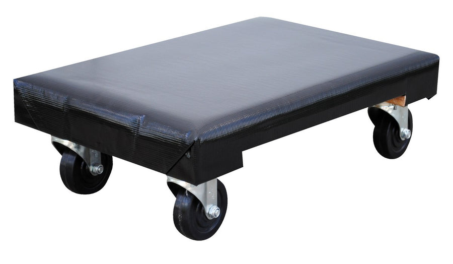 16" x 24" Vinyl Covered Hardwood Dolly w/ 1,200-lbs Capacity