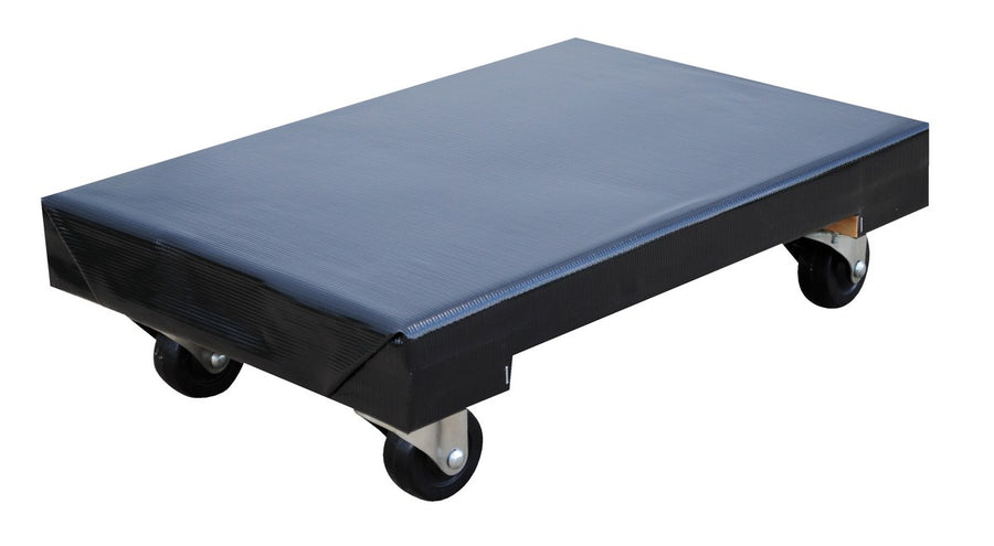 16" x 24" Vinyl Covered Hardwood Dolly w/ 900-lbs Capacity