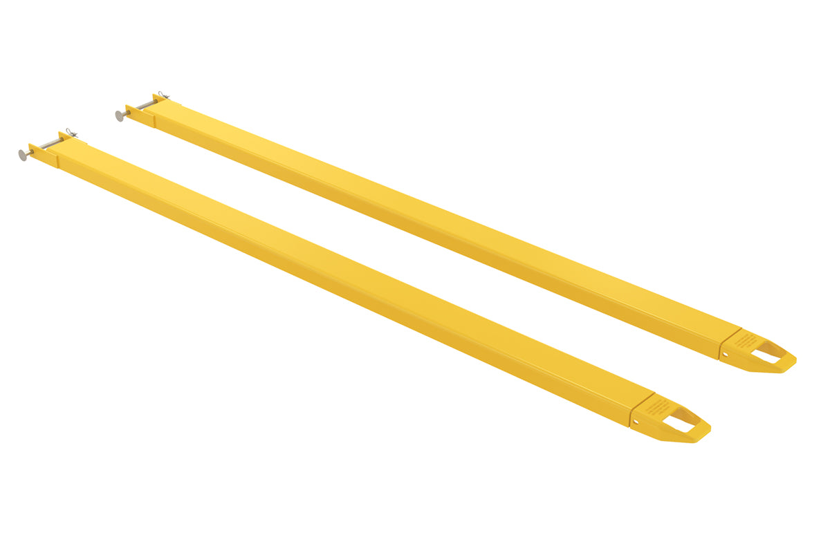 Vestil 4" x 120" Fork Extensions - Pin Style