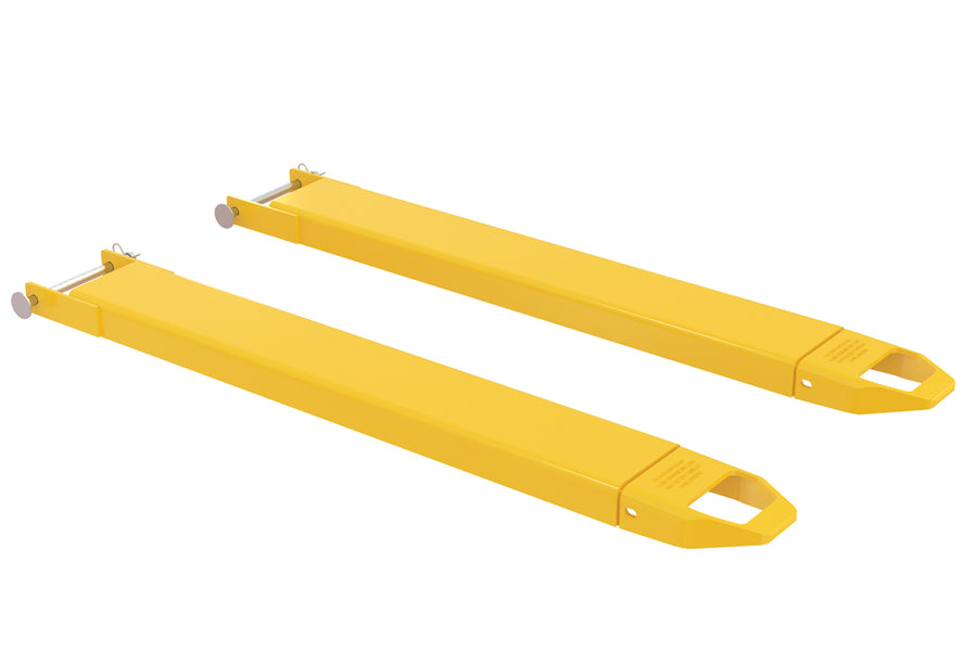 48" Fork Extensions with Manual Pin Lock for 5" Fork Width