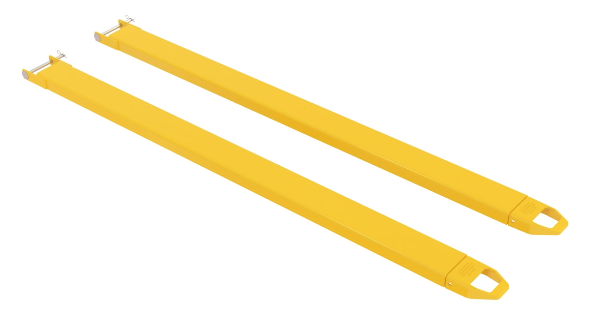 Vestil 6" x 120" Fork Extensions - Pin Style