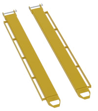Thumbnail for Steel Pin Style Fork Extensions with Load Rails 6