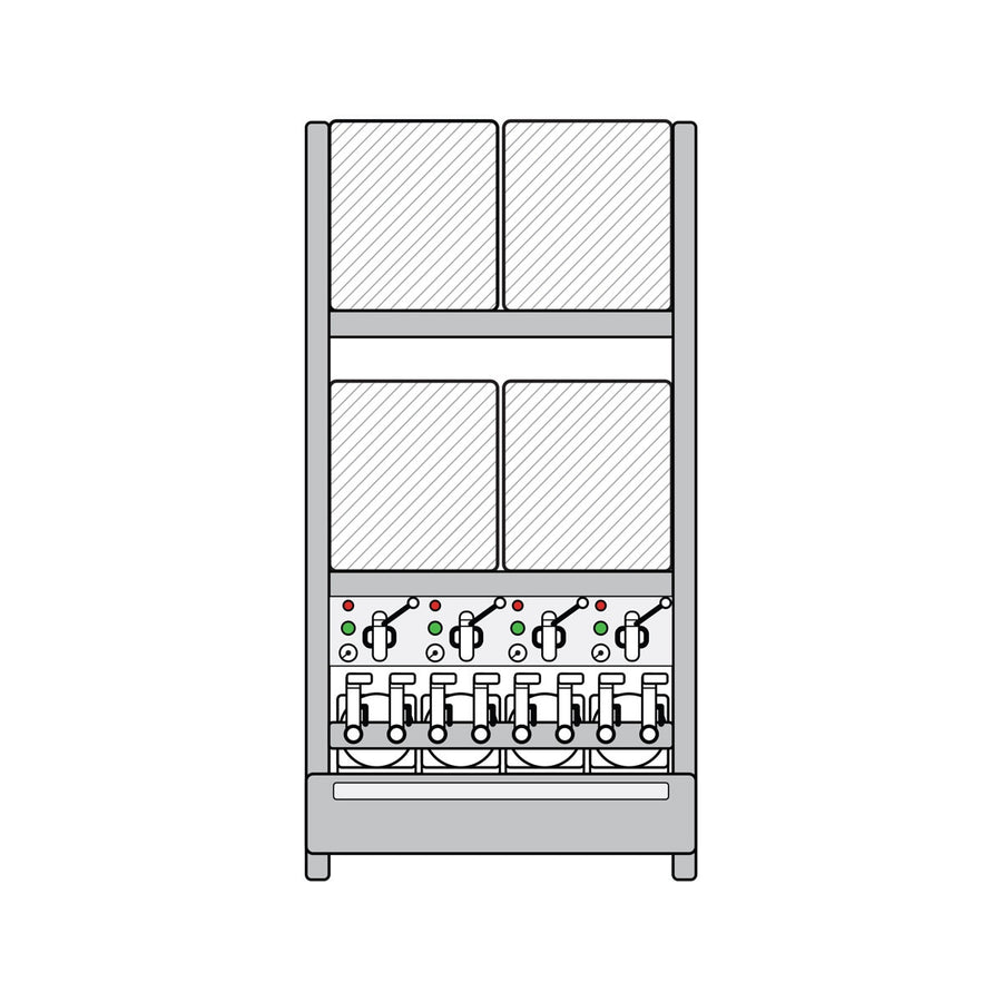 Oil Safe Advanced System, 4 x 65 Gallon