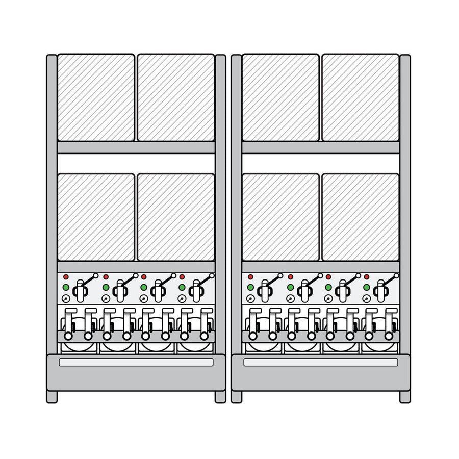 Oil Safe Advanced System, 8 x 65 gallon