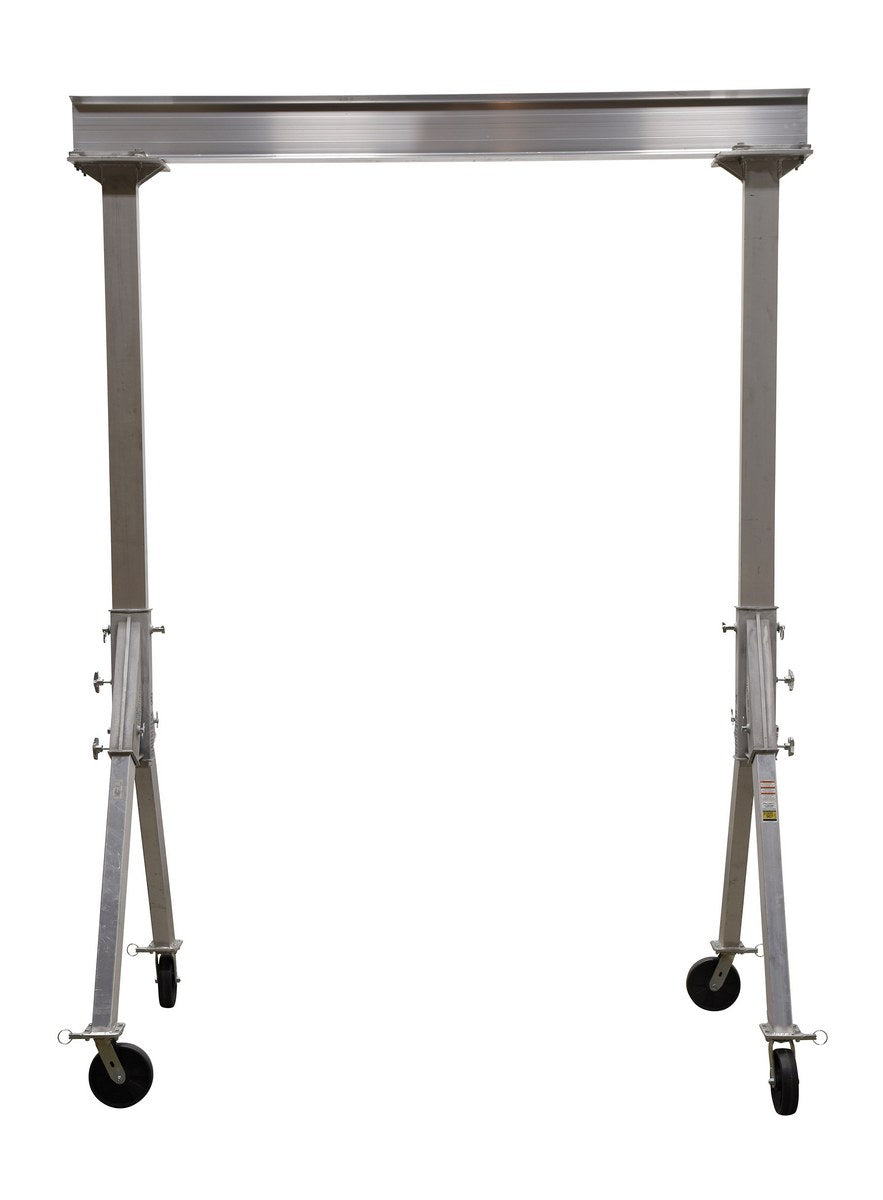 FIXED ALUM GANTRY CRANE 12' 2000#