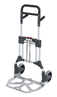 Thumbnail for Aluminum Foldaway Hand Truck 600 Lb. Capacity Silver