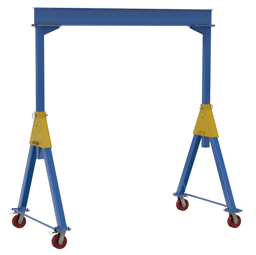 FIXED HEIGHT STEEL GANTRY CRANE 10K 10FT - Model FHSN-10-10