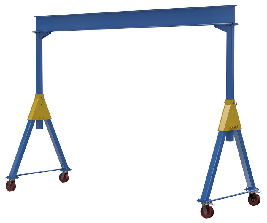 FIXED HEIGHT STEEL GANTRY CRANE 10K 15FT - Model FHSN-10-15