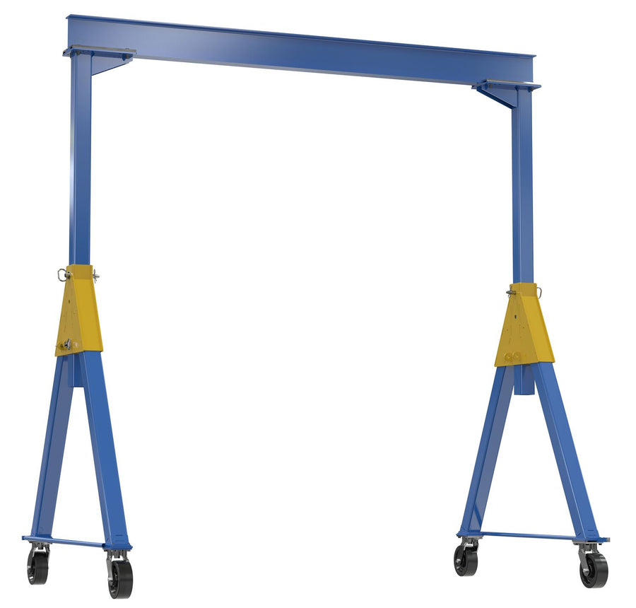 FIXED HEIGHT STEEL GANTRY CRANE 8K 10FT - Model FHSN-8-10