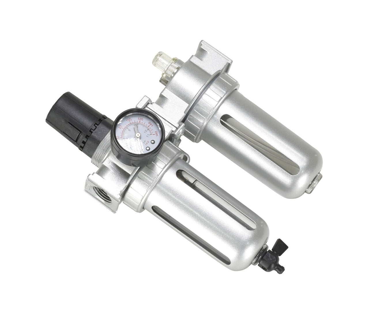 AIR FILTER-LUBE REGULATOR PORT HOLE 1/4 - Model FLR-1-4