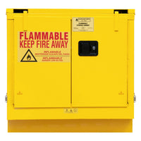 Thumbnail for Flammable Self Closing Under Counter Storage Cabinet 22 Gallon Capacity Yellow