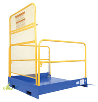 Thumbnail for Vestil Fork Truck Loading Platform w/ Handrail