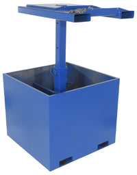 Thumbnail for Steel Trash Bin Compactor 4,000 lb. Filled Weight Blue, Empty